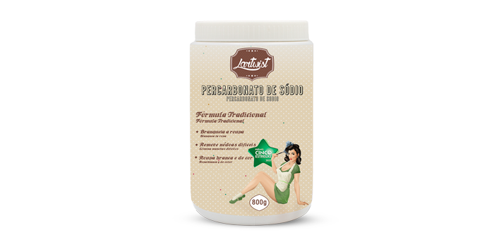 Percarbonato de sódio prémio cinco estrelas