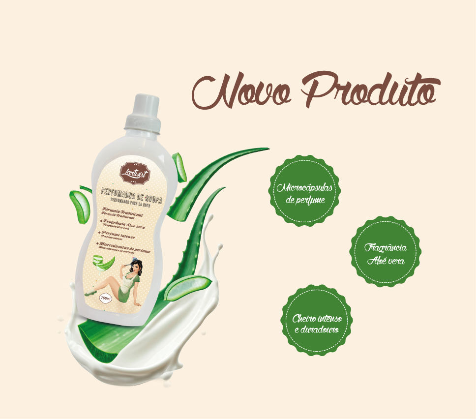 notícia perfumador de roupa